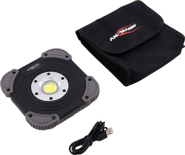 Produktbild: Ansmann 1600-0235 FL1400R LED Arbeitsleuchte akkubetrieben 10 W 1400 lm
