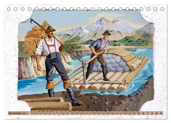 Produktbild: Das Obere Isartal - Eine Bayerische Region f&uuml;r Entdecker (Tischkalender 2027 DIN A5 quer), CALVENDO Monatskalender
