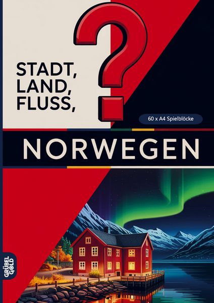 Produktbild: Stadt, Land, Fluss, Norwegen