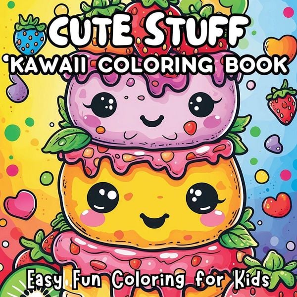 Produktbild: Cute Stuff Kawaii Coloring Book