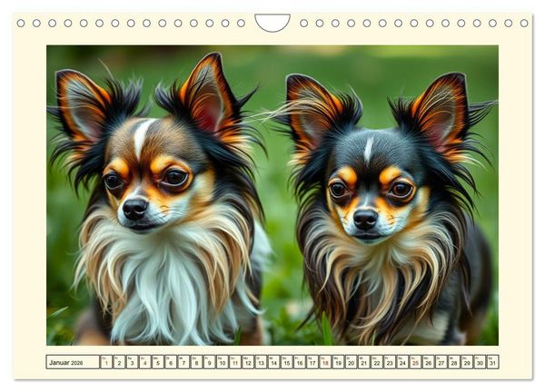 Produktbild: Winzlinge der Hundewelt (Wandkalender 2026 DIN A4 quer), CALVENDO Monatskalender