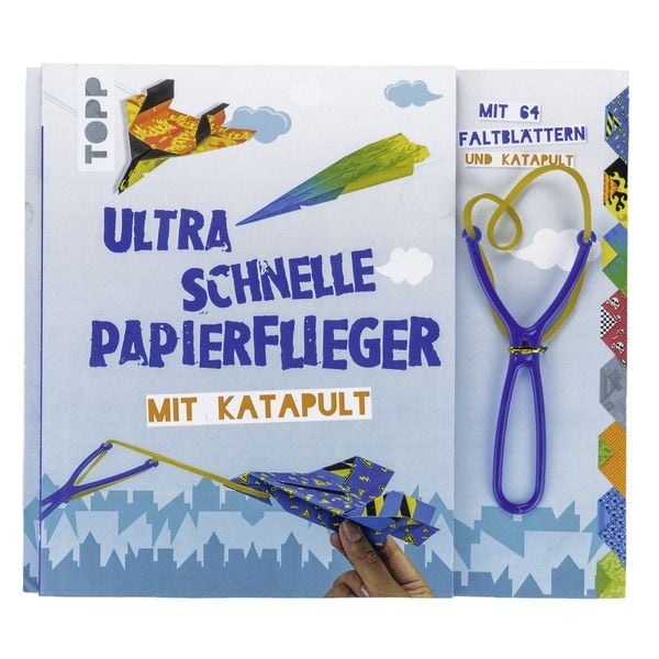 Ultra schnelle Papierflieger mit Katapult, Taschenbuch von Dominik Meissner, Frechverlag GmbH, 9783772484261