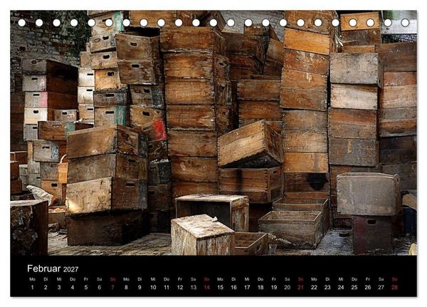 Produktbild: Vergessene und verlassene sch&ouml;ne Orte (Tischkalender 2027 DIN A5 quer), CALVENDO Monatskalender