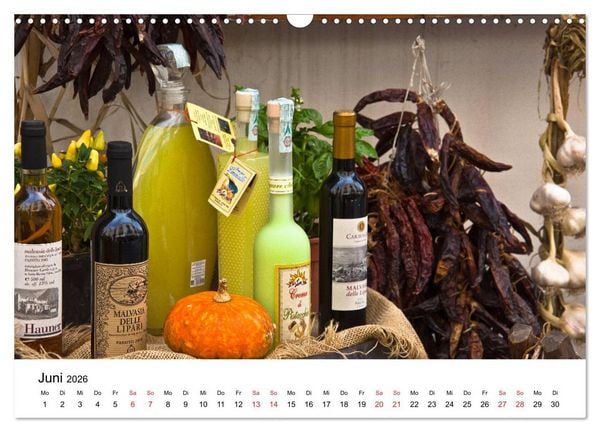Produktbild: Auf den Liparischen Inseln (Wandkalender 2026 DIN A3 quer), CALVENDO Monatskalender