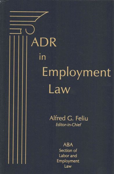 Produktbild: ADR In Employment Law