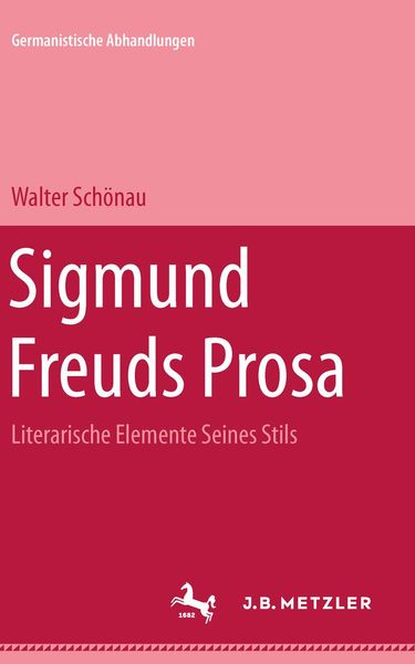 Produktbild: Sigmund Freuds Prosa