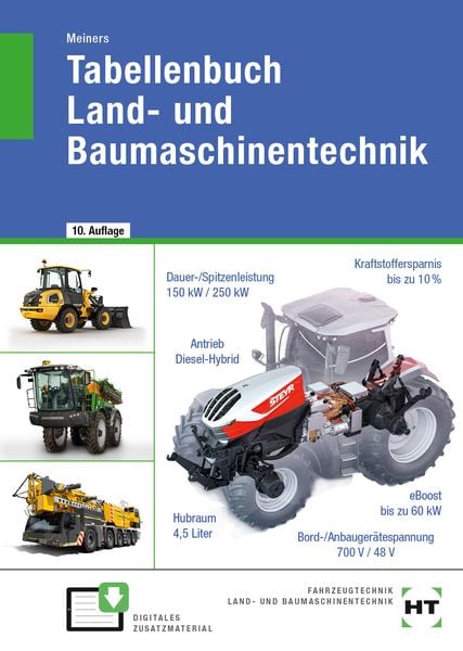 Produktbild: EBook inside: Buch und eBook Tabellenbuch Landtechnik