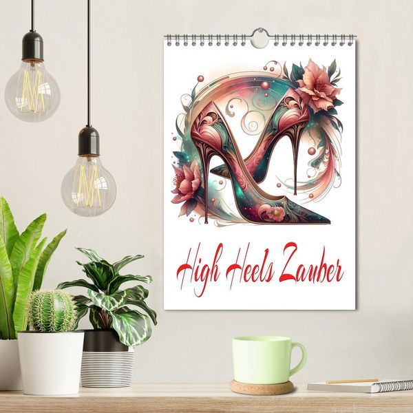 Produktbild: High Heels Zauber (Wandkalender 2026 DIN A4 hoch), CALVENDO Monatskalender