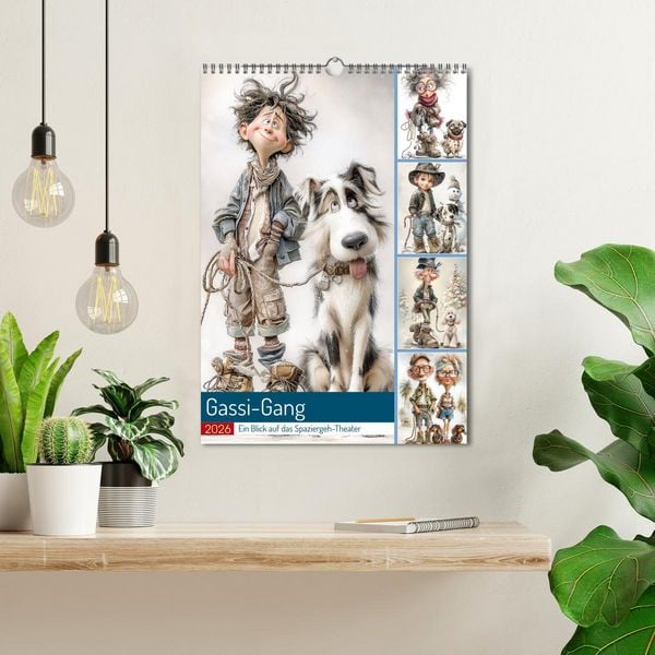 Produktbild: Gassi-Gang (Wandkalender 2026 DIN A3 hoch), CALVENDO Monatskalender