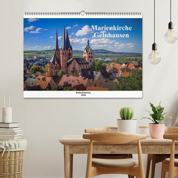 Produktbild: Marienkirche Gelnhausen (Wandkalender 2026 DIN A2 quer), CALVENDO Monatskalender