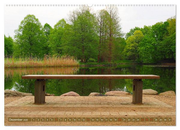 Produktbild: Impressionen - G&uuml;tersloh entlang der Dalke (hochwertiger Premium Wandkalender 2026 DIN A2 quer), Kunstdruck in Hochglanz