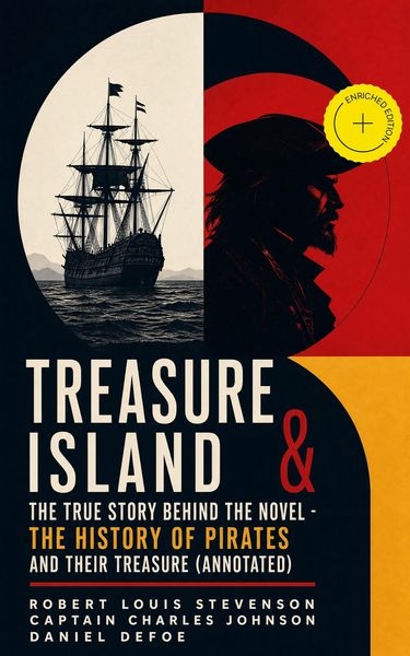 Produktbild: Treasure Island & The True Story Behind The Novel - The History Of Pirates and Their Treasure (Annotated)