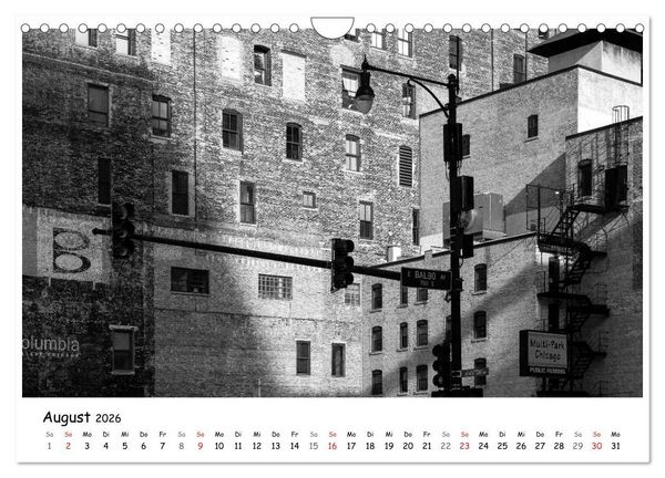 Produktbild: Chicago 2026 (Wandkalender 2026 DIN A4 quer), CALVENDO Monatskalender