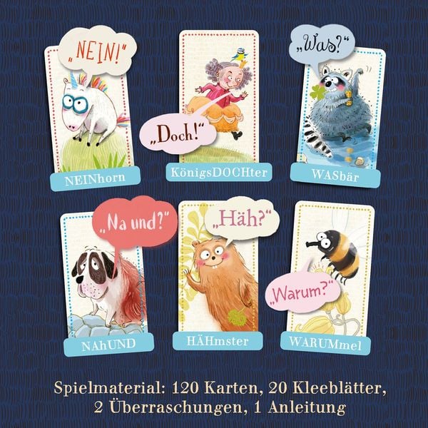 Produktbild: Das NEINhorn Kartenspiel