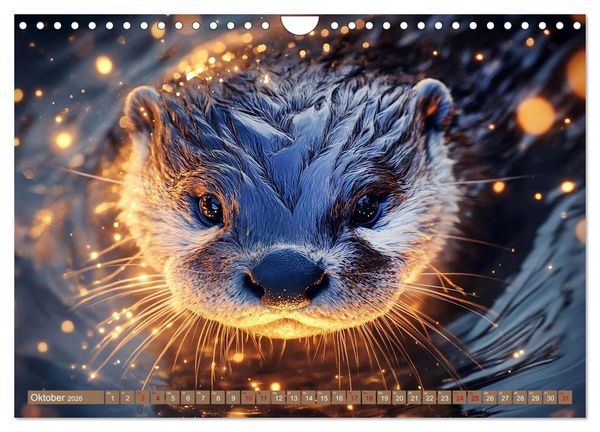 Produktbild: Tierische Balance (Wandkalender 2026 DIN A4 quer), CALVENDO Monatskalender