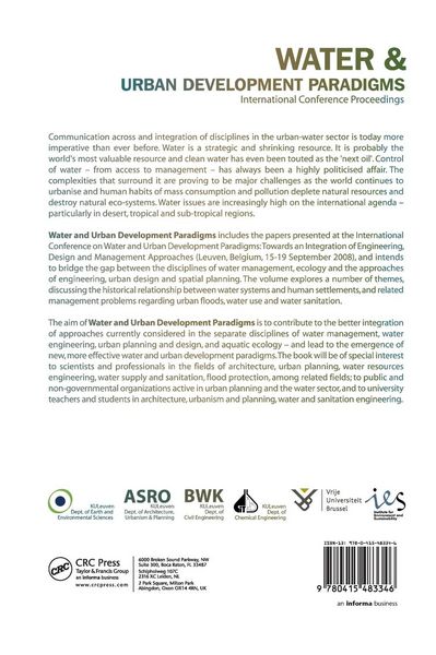 Produktbild: Water and Urban Development Paradigms