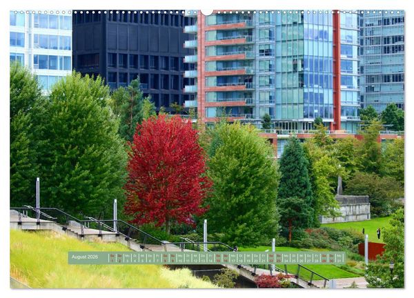 Produktbild: Vancouver - Tr&auml;umen zwischen Wolken und Meer (hochwertiger Premium Wandkalender 2026 DIN A2 quer), Kunstdruck in Hochglanz