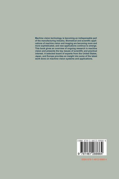 Produktbild: Advances in Machine Vision