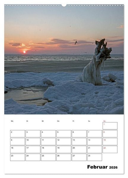 Produktbild: Ostsee. Urlaubsfeeling pur (hochwertiger Premium Wandkalender 2026 DIN A2 hoch), Kunstdruck in Hochglanz