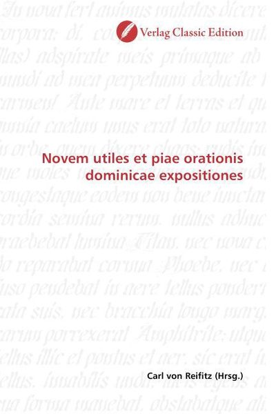 Produktbild: Novem utiles et piae orationis dominicae expositiones