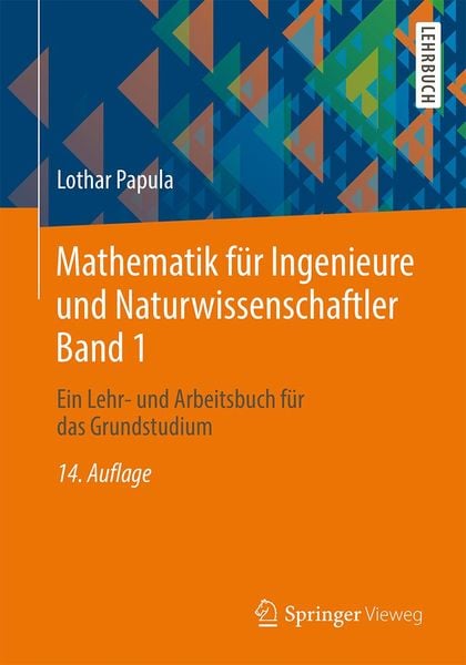 Produktbild: Mathematik für Ingenieure und Naturwissenschaftler Band 1