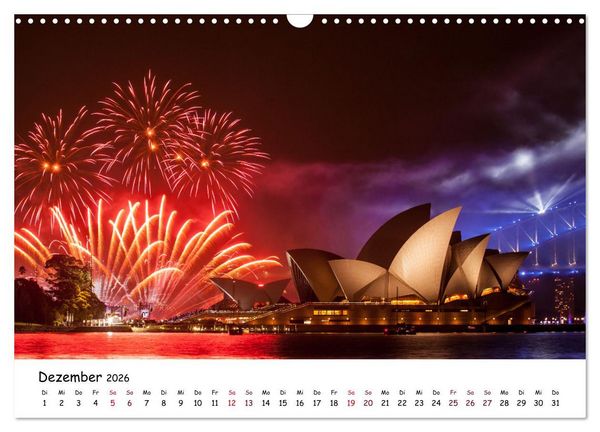 Produktbild: Australiens Sch&ouml;nheit (Wandkalender 2026 DIN A3 quer), CALVENDO Monatskalender