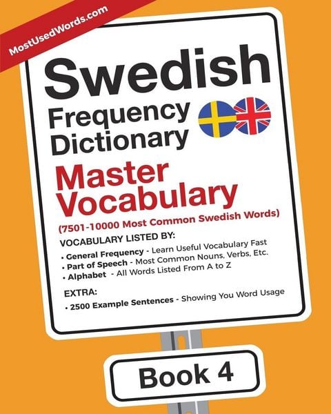 Produktbild: Swedish Frequency Dictionary - Master Vocabulary