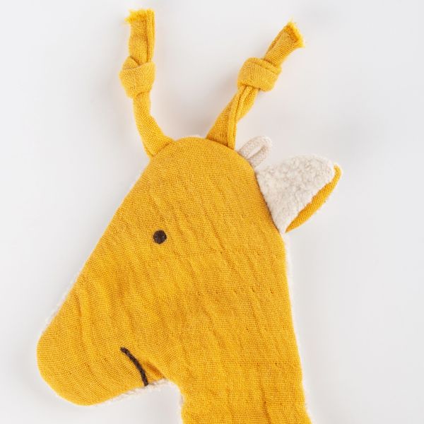 Produktbild: sigikid 39800 - Baby Musselin Knister Schnuffeltuch Giraffe