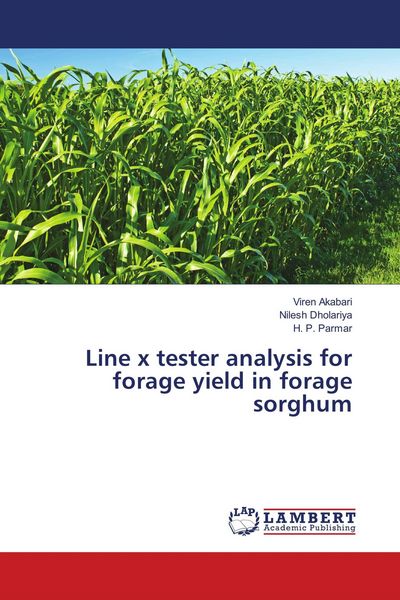 Produktbild: Line x tester analysis for forage yield in forage sorghum