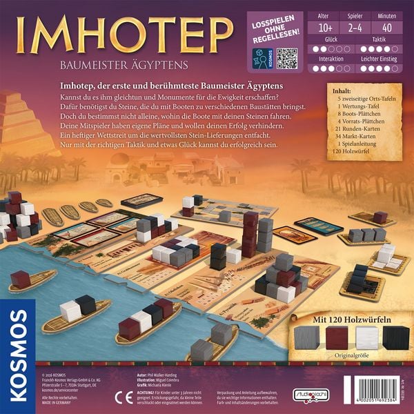 Produktbild: Strategiespiel, Imhotep