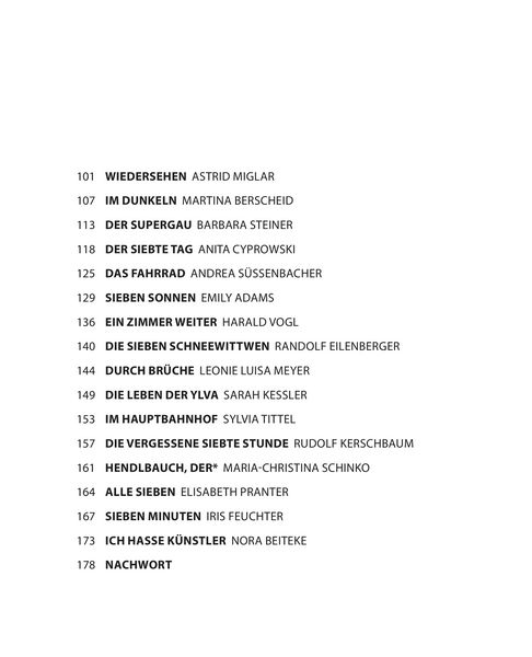 Produktbild: M&ouml;lltaler Geschichten Festival: Sieben
