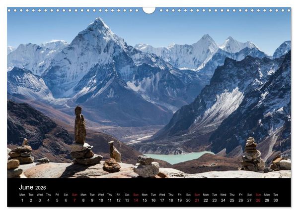 Produktbild: Mount Everest Trek (Wall Calendar 2026 DIN A3 landscape), CALVENDO 12 Month Wall Calendar