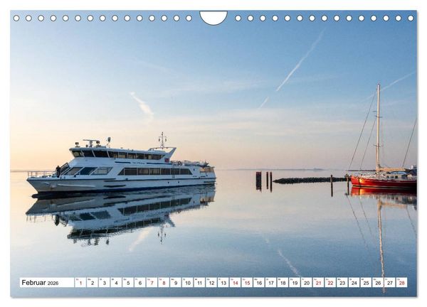 Produktbild: Schiff und Segel - HIDDENSEE (Wandkalender 2026 DIN A4 quer), CALVENDO Monatskalender