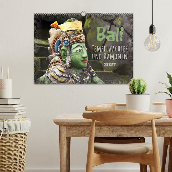 Produktbild: Bali - Tempelw&auml;chter und D&auml;monen (Wandkalender 2027 DIN A3 quer), CALVENDO Monatskalender