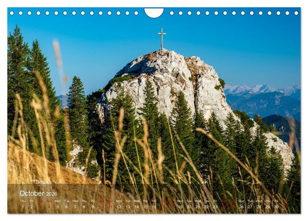 Produktbild: German and Austrian Alps (Wall Calendar 2026 DIN A4 landscape), CALVENDO 12 Month Wall Calendar