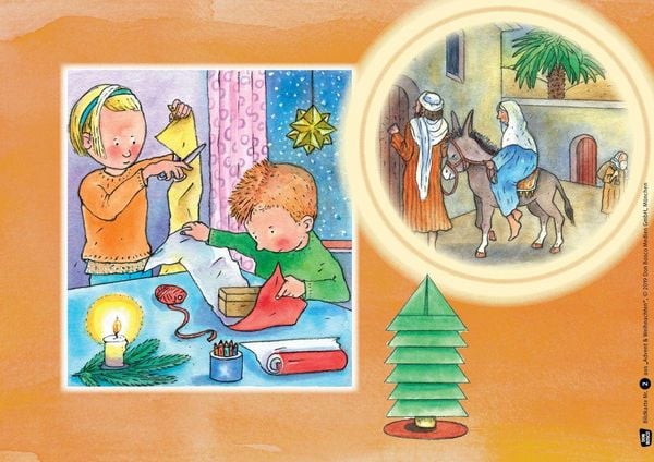 Produktbild: Advent und Weihnachten. Kamishibai Bildkartenset
