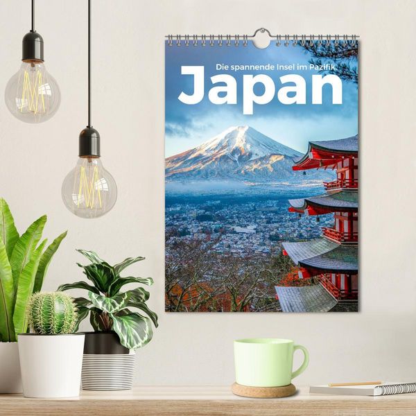 Produktbild: Japan - Die spannende Insel im Pazifik. (Wandkalender 2026 DIN A4 hoch), CALVENDO Monatskalender