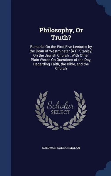 Produktbild: Philosophy, Or Truth?