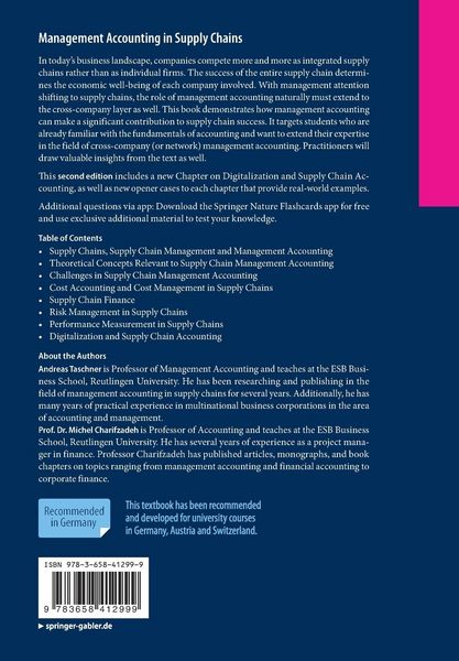 Produktbild: Management Accounting in Supply Chains
