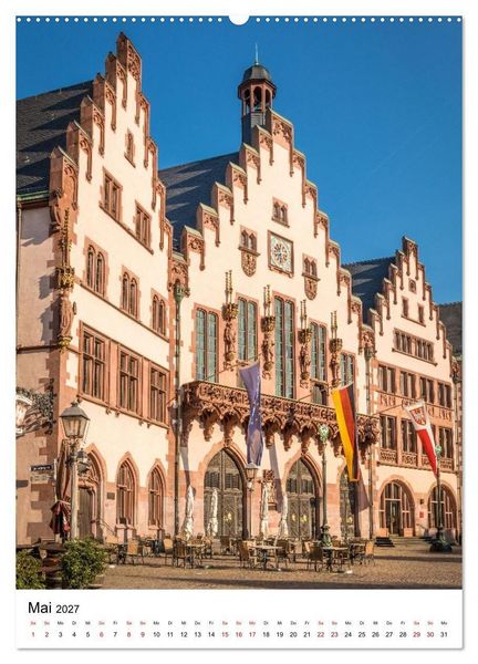 Produktbild: Faszination Hessen (Wandkalender 2027 DIN A2 hoch), CALVENDO Monatskalender