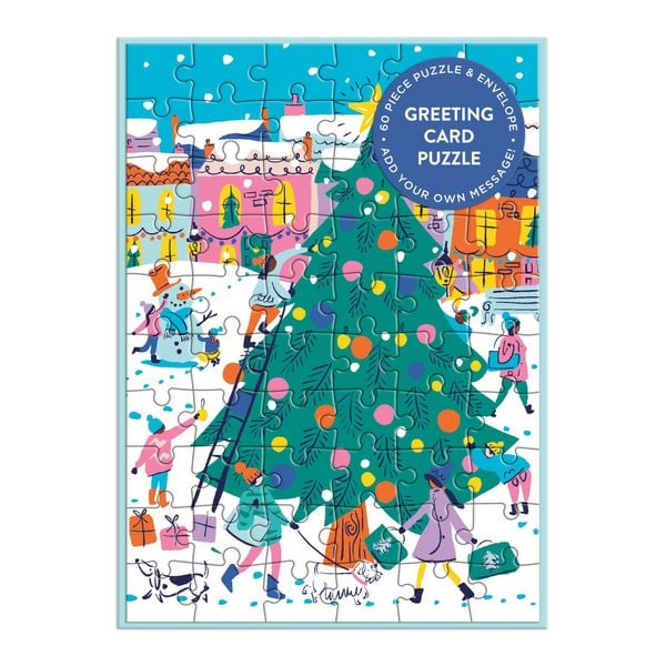 Produktbild: Merry & Bright Greeting Card Puzzle