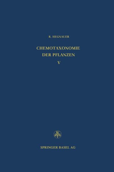 Produktbild: Chemotaxonomie der Pflanzen