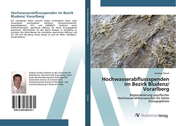 Produktbild: Hochwasserabflussspenden im Bezirk Bludenz/ Vorarlberg