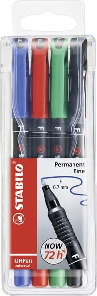 STABILO Folienstift OHPen, F, permanent