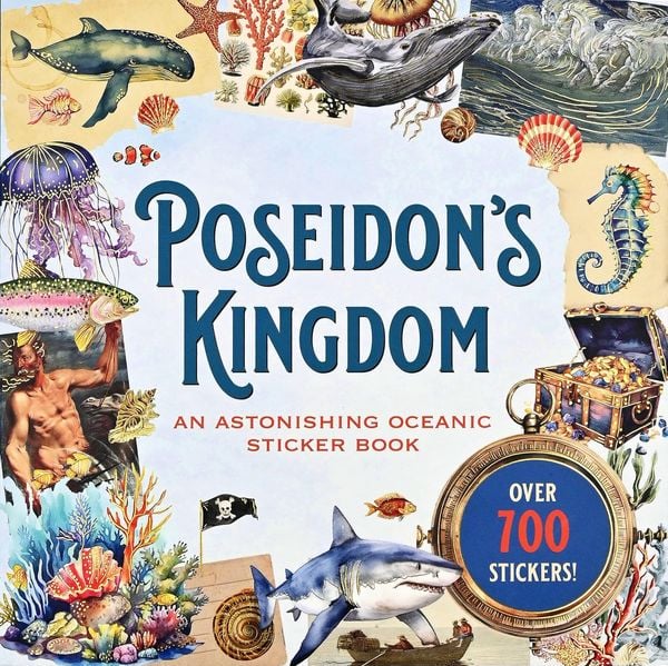 Produktbild: Poseidon's Kingdom Sticker Book (Over 700 Stickers!)