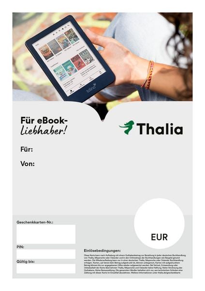 Geschenkkarte eBook Lover PDF