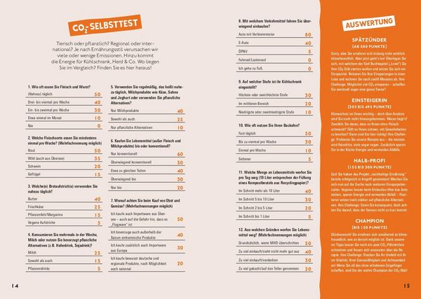 Produktbild: Klimafreundlich essen mit der CO2-Challenge