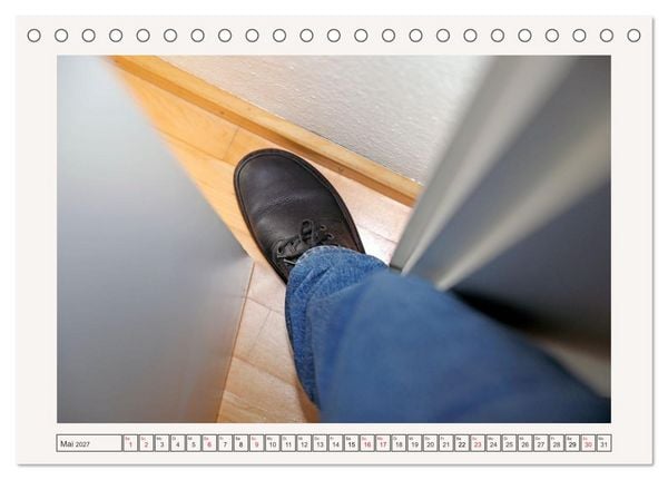 Produktbild: Die Nadel im Heuhaufen finden (Tischkalender 2027 DIN A5 quer), CALVENDO Monatskalender
