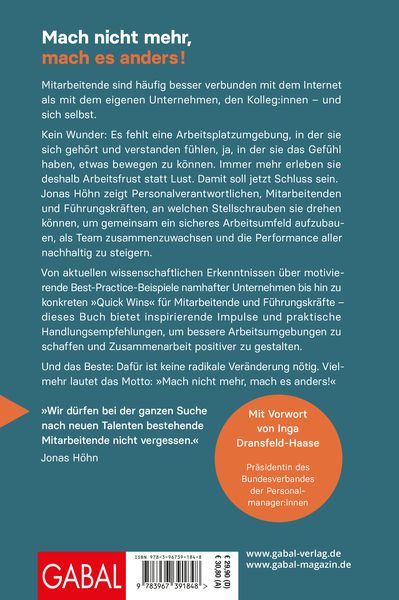 Produktbild: Arbeitslust statt Frust
