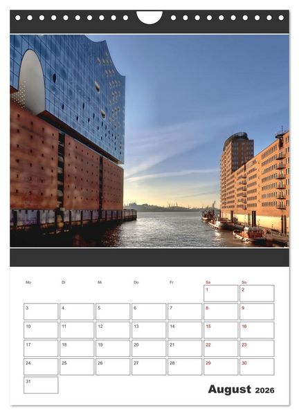 Produktbild: Wahrzeichen Elphi (Wandkalender 2026 DIN A4 hoch), CALVENDO Monatskalender